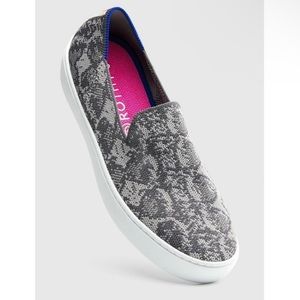 Rothy’s Discontinued snake print slip on sneaker